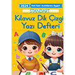 Dik Temel Harflerle Standart Renkli Kareli Yaz Defteri Ema ocuk