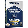 2024 ABT Din Kltr ve Ahlah Bilgisi mam Hatip Lisesi Meslek Dersleri Tamam zml 5 Deneme Yediiklim Yaynlar
