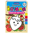 2-3 Ya Tekerlemeli Boyama Sebzeler-Meyveler Pinokyo Yaynlar