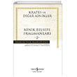 Kinik Felsefe Fragmanlar -2  Bankas Kltr Yaynlar