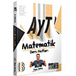 2025 AYT Matematik Ders Notlar Benim Hocam Yaynlar