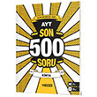 AYT Kimya Son 500 Soru Hz Yaynlar