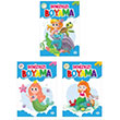 Denizkz Boyama Seti (3 Kitap) Dokuz ocuk