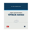Ceza Hukukunda Tipiklik Hatas Adalet Yaynevi