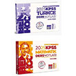 2025 KPSS Trke+Matematik Ders Notlar 2 li Set Benim Hocam Yaynlar