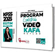 2025 KPSS Eğitim Bilimleri Program Geliştirme Video Kafa Notlar Hoca Kafası Yayınları