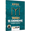 2025 KPSS Genel Kltr Tarih Tamam zml 15 Deneme Yediiklim Yaynlar