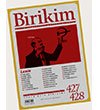 Birikim;Aylk Sosyalist Kltr Dergisi Birikim Yaynlar