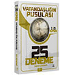 2025 KPSS Vatandaşlık Vatandaşlığın Pusulası 25 Deneme Çözümlü CBA Yayınları