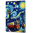 Van Gogh 1 - Galata izgili Yan Boyamal Defter Vivago Art