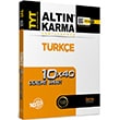 TYT Türkçe 10 x 40 Branş Deneme Altın Karma KELEPİR