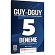 2025 GUY-DGUY Gelir Uzman Yardmcl 5 Deneme zml - Murat Gzelli ndeks Akademi Yaynclk