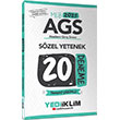 2025 MEB AGS Szel Yetenek Tamam zml 20 Deneme Yediiklim Yaynlar 