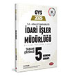 2025 Adalet Bakanl dari ler Mdrl Tamam zml 5 Deneme Snav Data Yaynlar