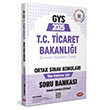 2025 GYS Ticaret Bakanlığı Tüm Kadrolar İçin Ortak Soru Bankası Data Yayınları