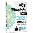 2025 MEB AGS Rehberlik ve Psikolojik Danmanlk Mandala Konu Anlatm Retro Kitap