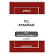 2025 TC Anayasas Platon Hukuk Yaynlar
