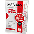 2025 MEB AGS Hazrlk Saysal Yetenek 15x20 Tamam Video zml Deneme Snav Pelikan Yaynlar