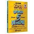 2025 KPSS Genel Yetenek Genel Kltr Optimum 5 Deneme Fasikl zml Saydam Yaynlar