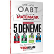 2025 MEB AGS ABT VP lkretim Matematik retmenlii Tamam zml 5 Deneme Snav Yediiklim Yaynlar