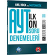Anl Hoca ile AYT Matematik lk 10 Soru Denemeleri KR Akademi