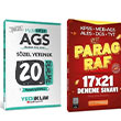 2025 MEB-AGS Szel Yetenek + Paragraf 20+21 Deneme 2 li Set Yediiklim + EVP Akademi Yaynlar