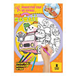 Sevimliler Kawaii kartmal Boyama Kitab Maketini Yap ve Oyna Doan ocuk