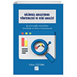 Bilimsel Aratrma Yntemleri ve Veri Analizi  Gvenlii Verileri le statistik ve SPSS Uygulamalar - Tufan ztrk Gazi Kitabevi