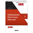 Milletleraras zel Hukuk Mevzuat (Cep Kitab) Sekin Yaynlar