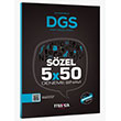 2025 DGS Szel 5x50 Deneme Snav Tamam PDF zml Aklanan Yeni Mfredat Marka Yaynlar KELEPR