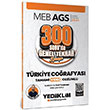 2025 MEB-AGS Türkiye Coğrafyası 300 Soruda Genel Tekrar Kampı Çözümlü Hakan Topcan Yediiklim Yayınları
