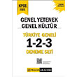 2025 KPSS Genel Yetenek Genel Kültür Türkiye Geneli 3 Deneme (1-2-3) Pegem Akademi Yayınları