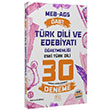2025 ÖABT MEB-AGS Türk Dili ve Edebiyatı Öğretmenliği Eski Türk Dili 30 Deneme Çözümlü Mahmut Kurnaz CBA Yayınları