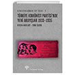Trkiye Komnist Partisinde Yeni Araylar 1933 1935 Yordam Kitap