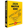 2025 KPSS ve Kurum Snavlar Maliye Vergi Ders Notlar 5. Bask Fedli Dumlu Makro Kitabevi