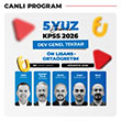 2026 KPSS 5YZ Ekibi ile Genel Yetenek Genel Kltr Lise n Lisans DEV Genel Tekrar Canl Program 80 Saat Hediyeli Fuzem