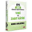 2025 GYS YSK VHK ve Zabt Katibi Konu Anlatm Grevde Ykselme Data Yaynlar