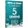 KPSS A Grubu arpan 5 Deneme zml Alican Dovletov Ynerge Yaynlar