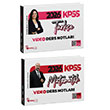 2026 KPSS Trke + Matematik Video Ders Notlar 2 li Set Hoca Kafas Yaynlar
