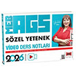 2026 MEB-AGS retmen Adaylar in Szel Yetenek Video Ders Notlar Yarg Yaynevi