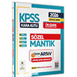 2026 KPSS nlisans Ortaretim Trke Szel Mantk Kara Kutu SYM km Soru Bankas nformal Yaynlar