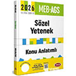 2026 MEB-AGS Szel Yetenek Konu Anlatml Data Yaynlar