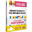 2026 MEB AGS Eitimin Temelleri Trk Milli Eitim Sistemi Soru Bankas zml Data Yaynlar