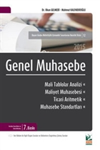 Genel Muhasebe ve Mali Tablolar Analizi 2015 Agon Bilgi Akademisi
