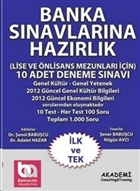 Lise ve nlisans Mezunlar in Banka Snavlarna Hazrlk 10 Adet Deneme Snav Akademi Consulting Training
