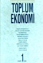 Dn ve Bugnyle Toplum ve Ekonomi Say: 1 Balam Yaynlar