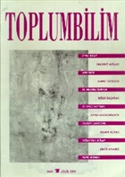 Toplumbilim Say: 1 Balam Yaynlar