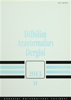 Dilbilim Aratrmalar Dergisi: 2013 / 2 Boazii niversitesi Yaynevi