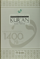 Kur`an`n Nzulnn 1400.Yl Ansna Diyanet lmi Dergi kur`an zel Says Diyanet leri Bakanl