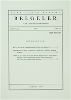 Trk Tarih Belgeleri Dergisi Say: 34 Cilt: 30 Trk Tarih Kurumu Yaynlar